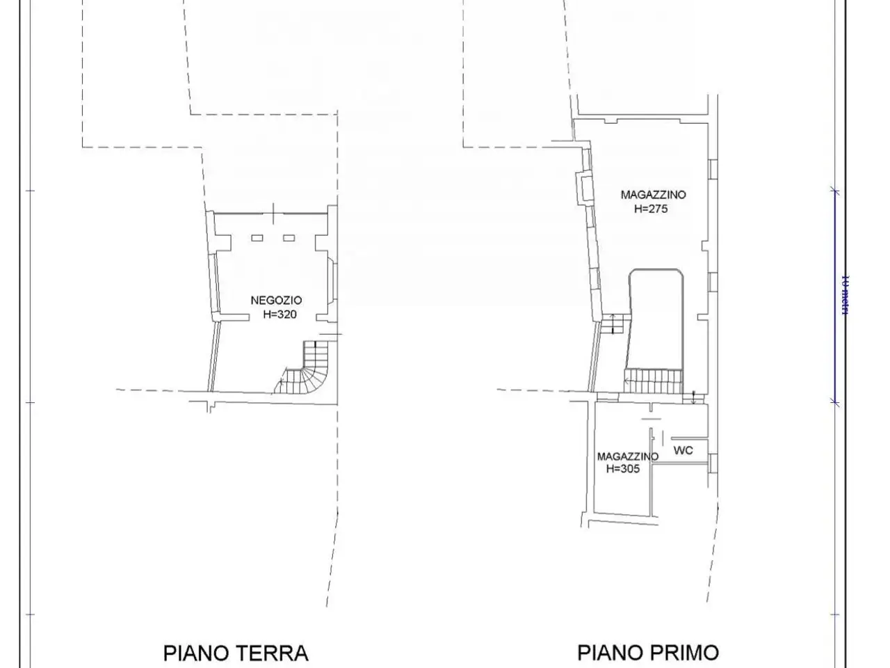Negozio in Piazza Fontana delle Tette, Treviso, {3} - Planimetria 1