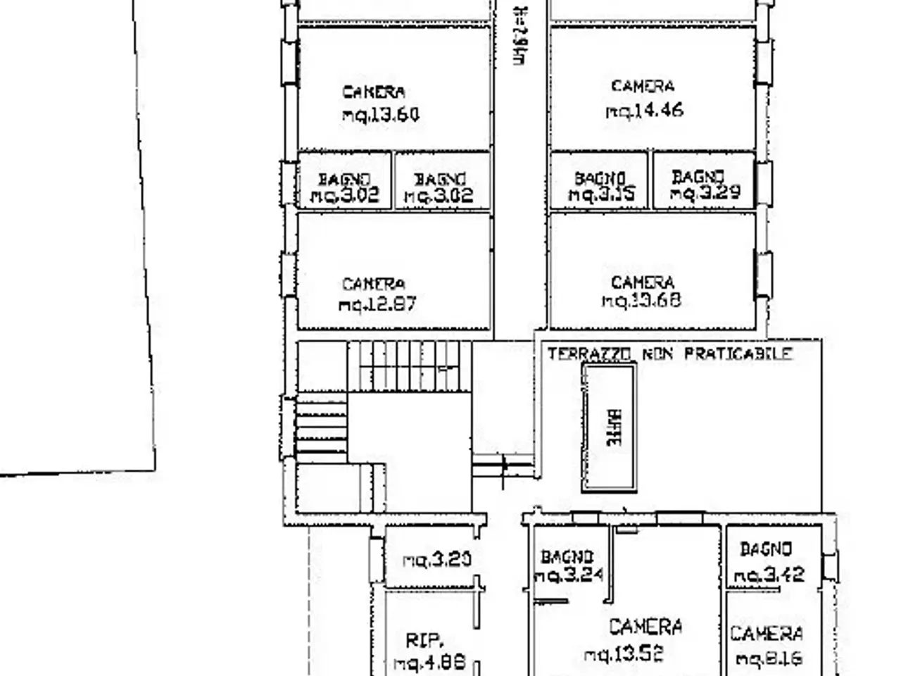 Albergo in Via Montanara 414 a, Imola, {3} - Planimetria 1