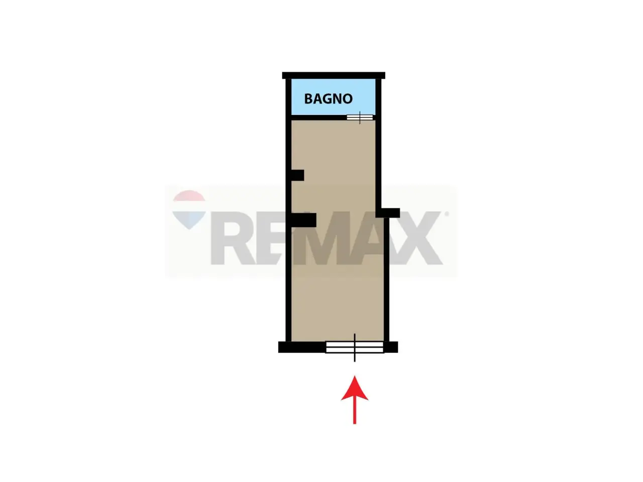 Negozio in Via Ferrante Imparato 209-211, Napoli, {3} - Planimetria 1