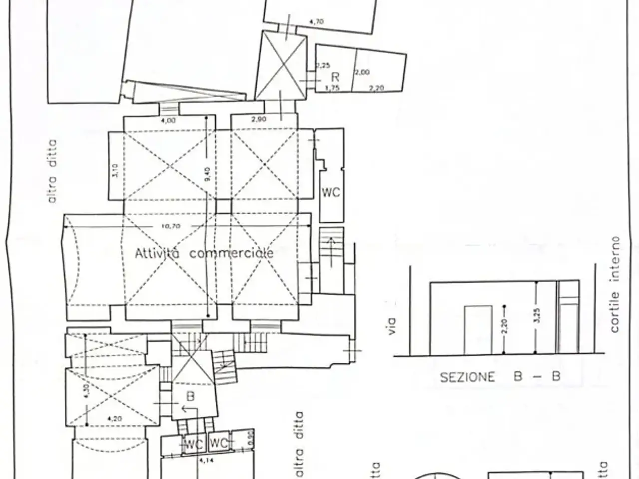 Esercizio commerciale in Via del Crocefisso, Siracusa, {3} - Planimetria 1
