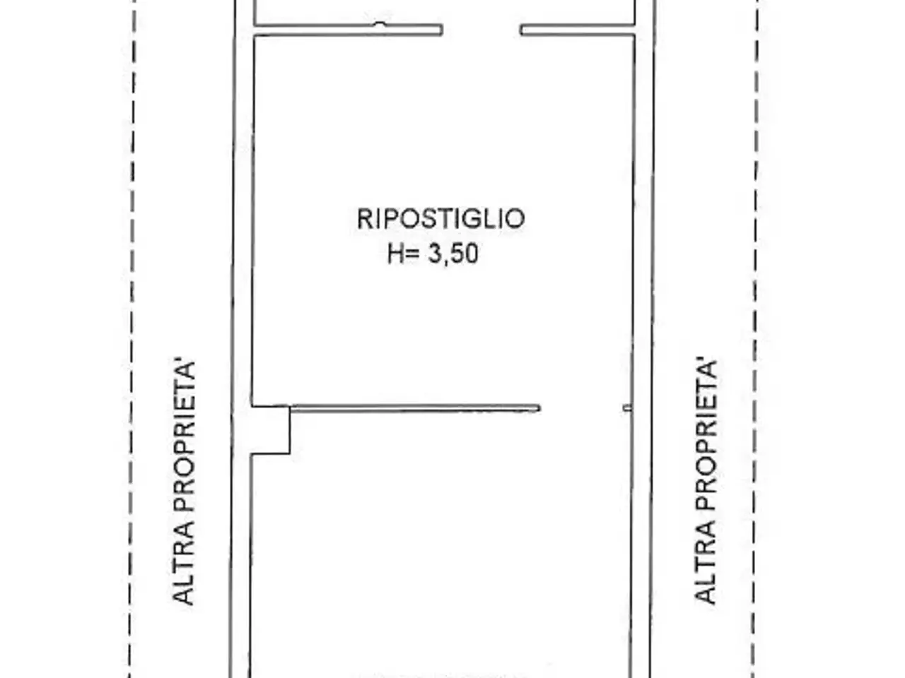 Negozio in Via Roma 54, Grizzana Morandi, {3} - Planimetria 1