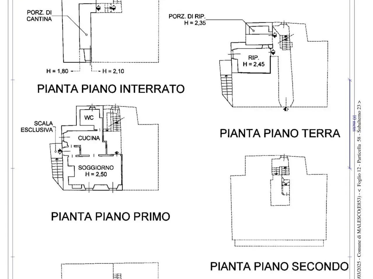 Monolocale in vendita, Via Ortetto 2, Malesco - Planimetria 1