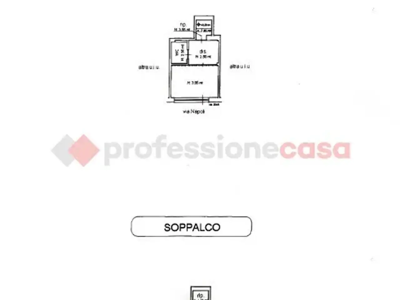 Negozio in Via Napoli, Bari, {3} - Planimetria 1