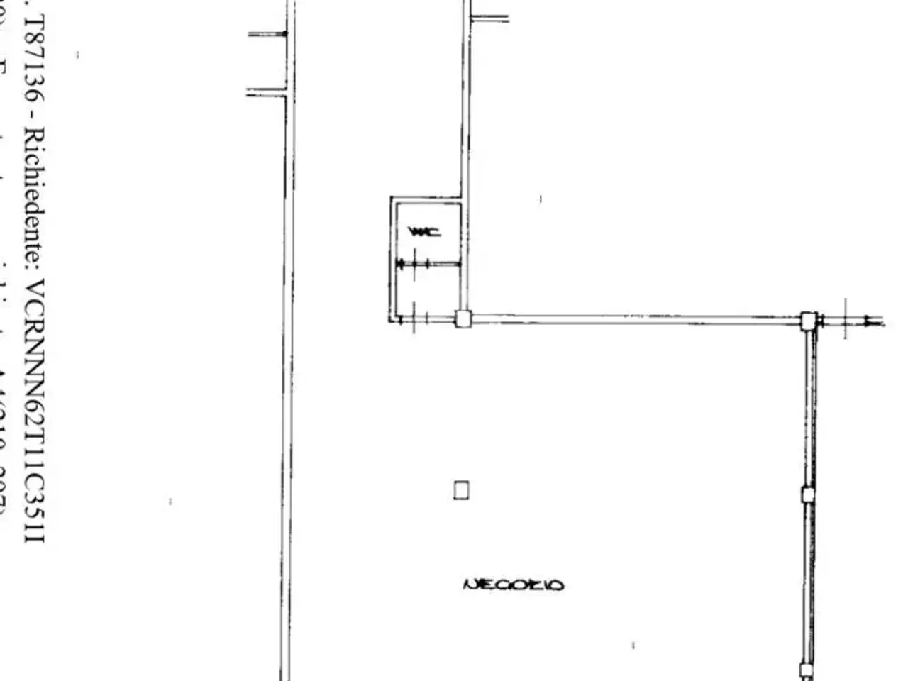 Ufficio in Via Gramsci 3, Reggio Emilia, {3} - Planimetria 1