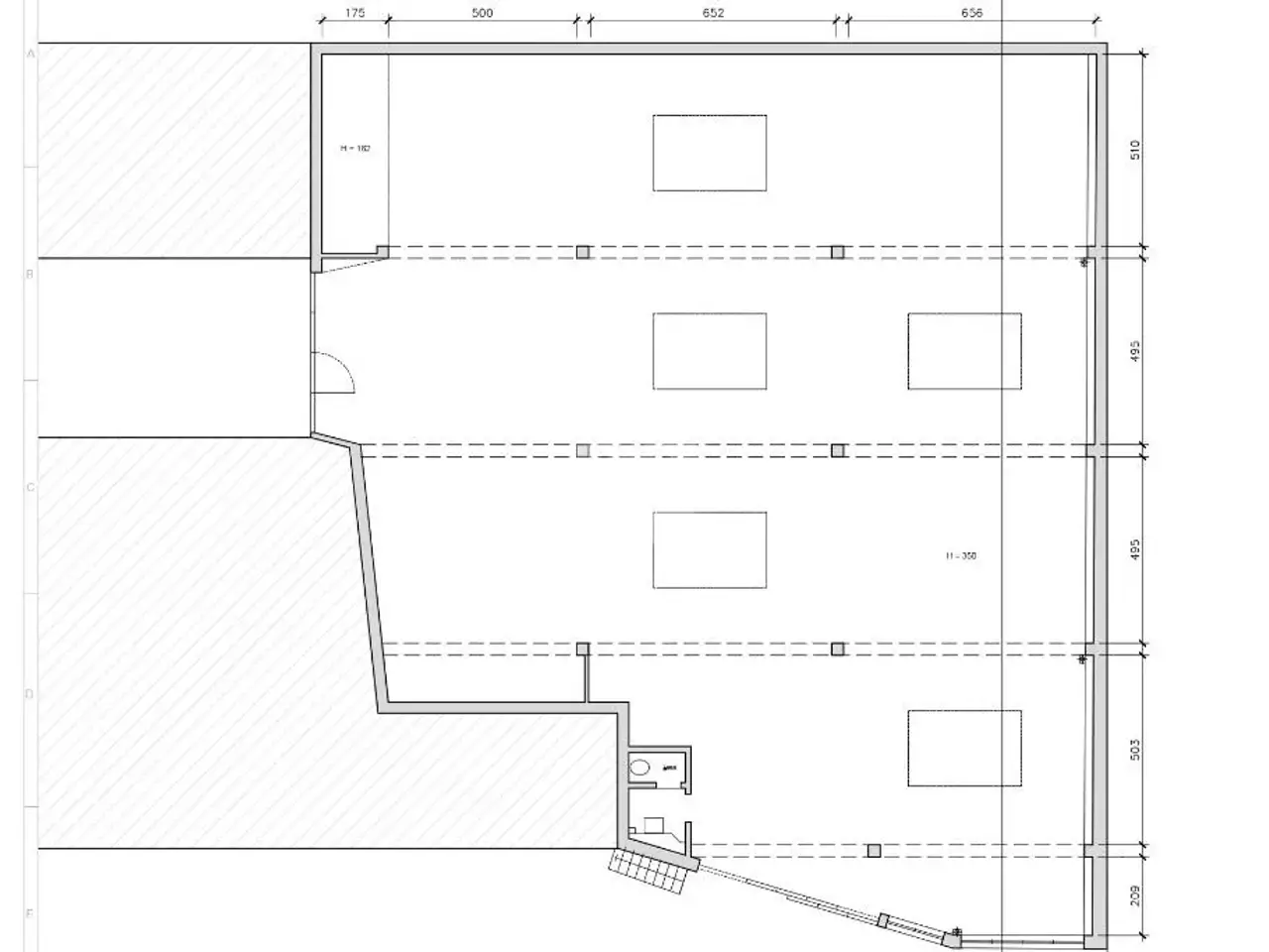 Laboratorio in Via Arcivescovo Romilli, Milano, {3} - Planimetria 1