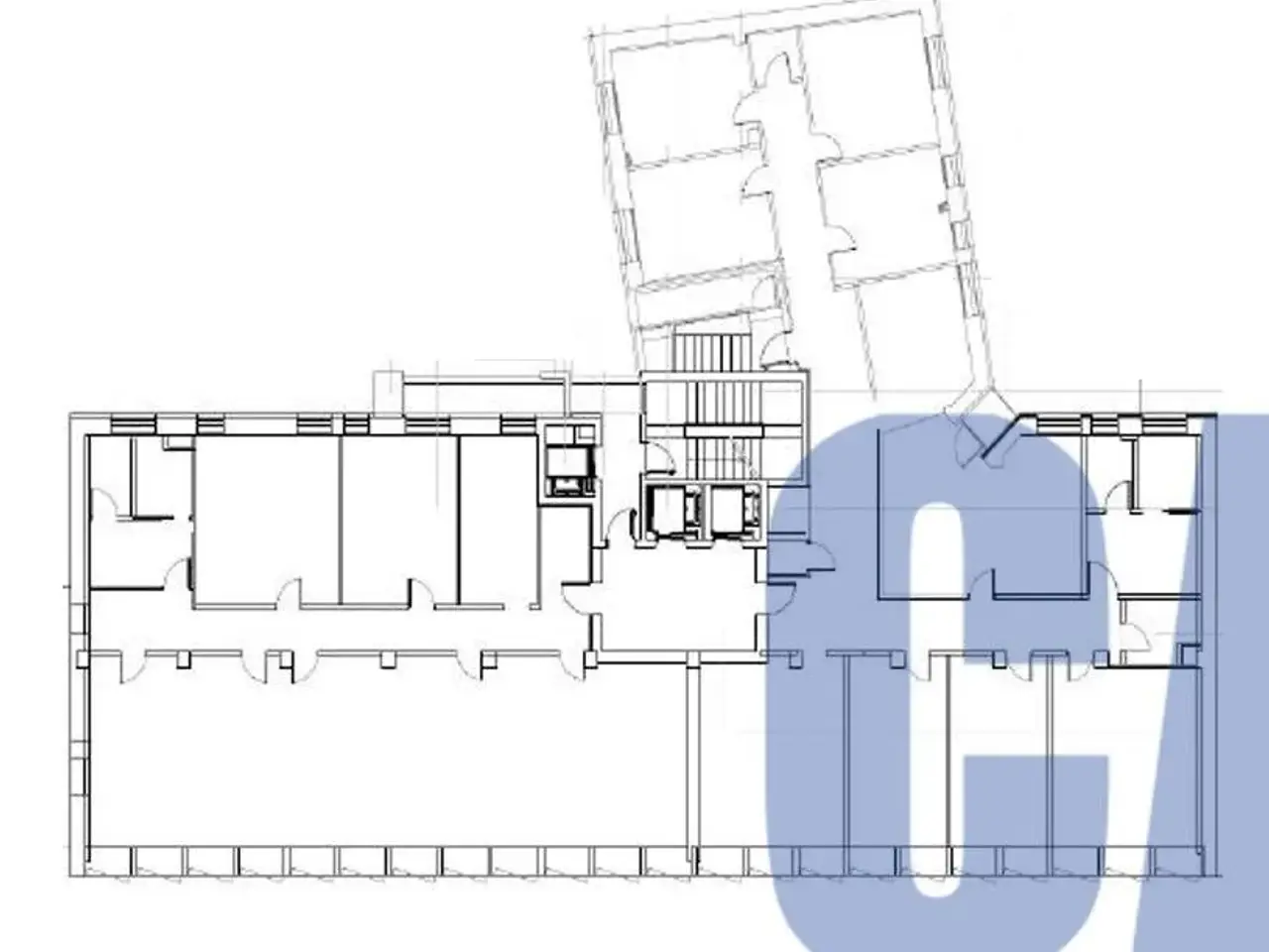 Ufficio in Galleria San Babila, Milano, {3} - Planimetria 1