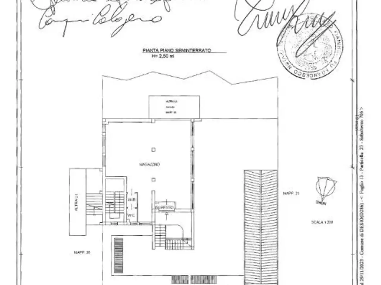 Magazzino in , Desio, {3} - Planimetria 1