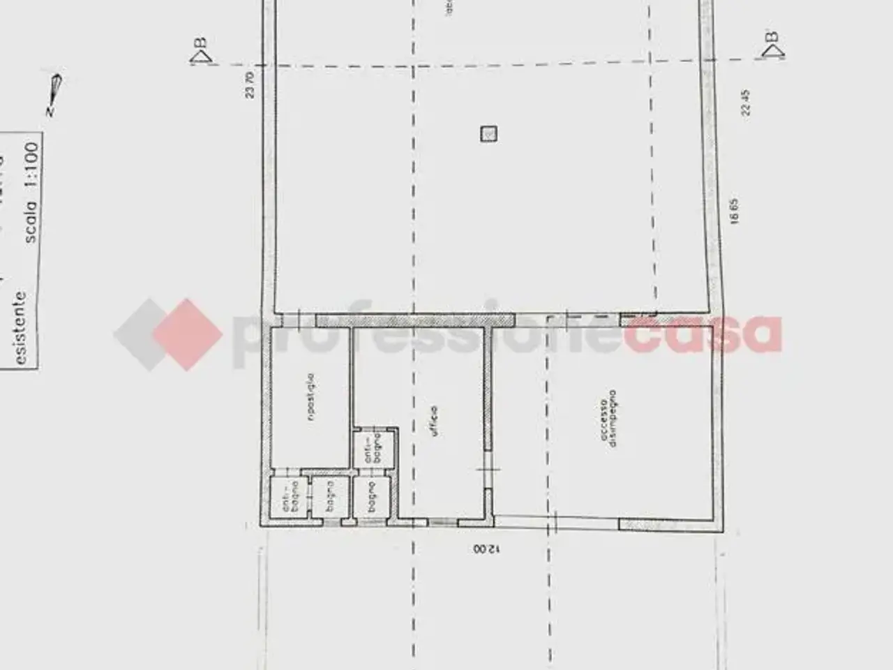 Laboratorio in Via Arno  3, Pulsano, {3} - Planimetria 1
