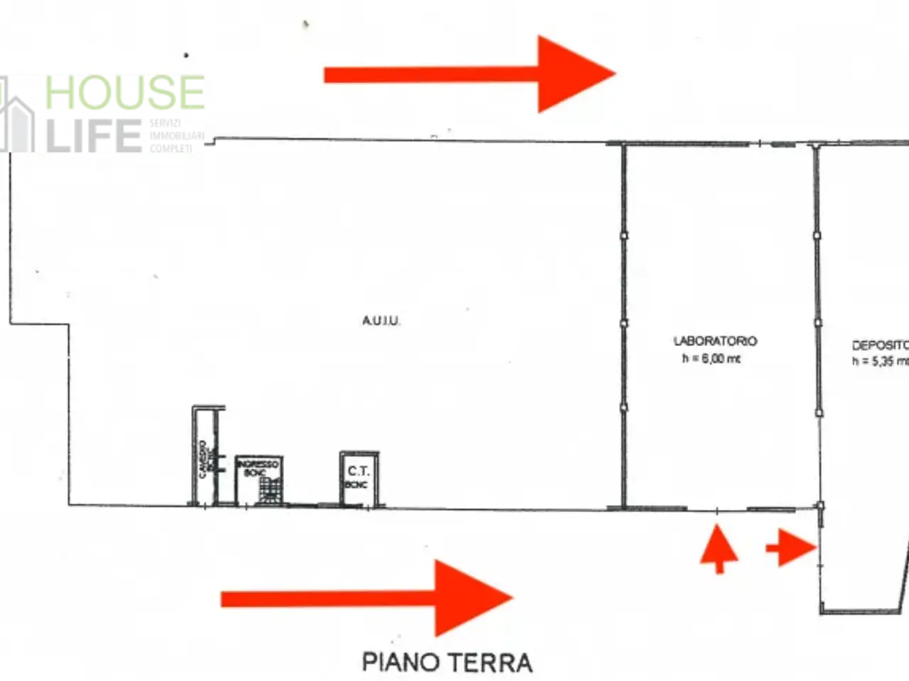 Capannone in Via Pontaron, Caldogno, {3} - Planimetria 1