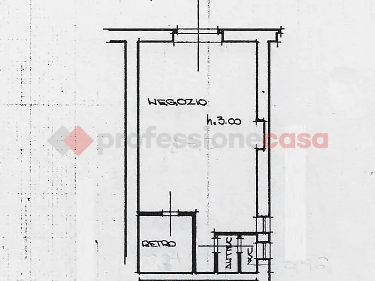 Negozio in Piazza Vittorio Veneto 17, Pinerolo, {3} - Planimetria 1