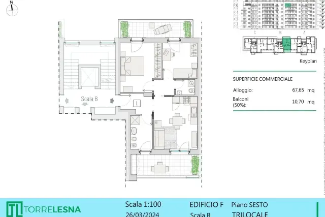 Appartamenti di nuova costruzione in Via Giuseppe di Vittorio, Grugliasco - Foto 1