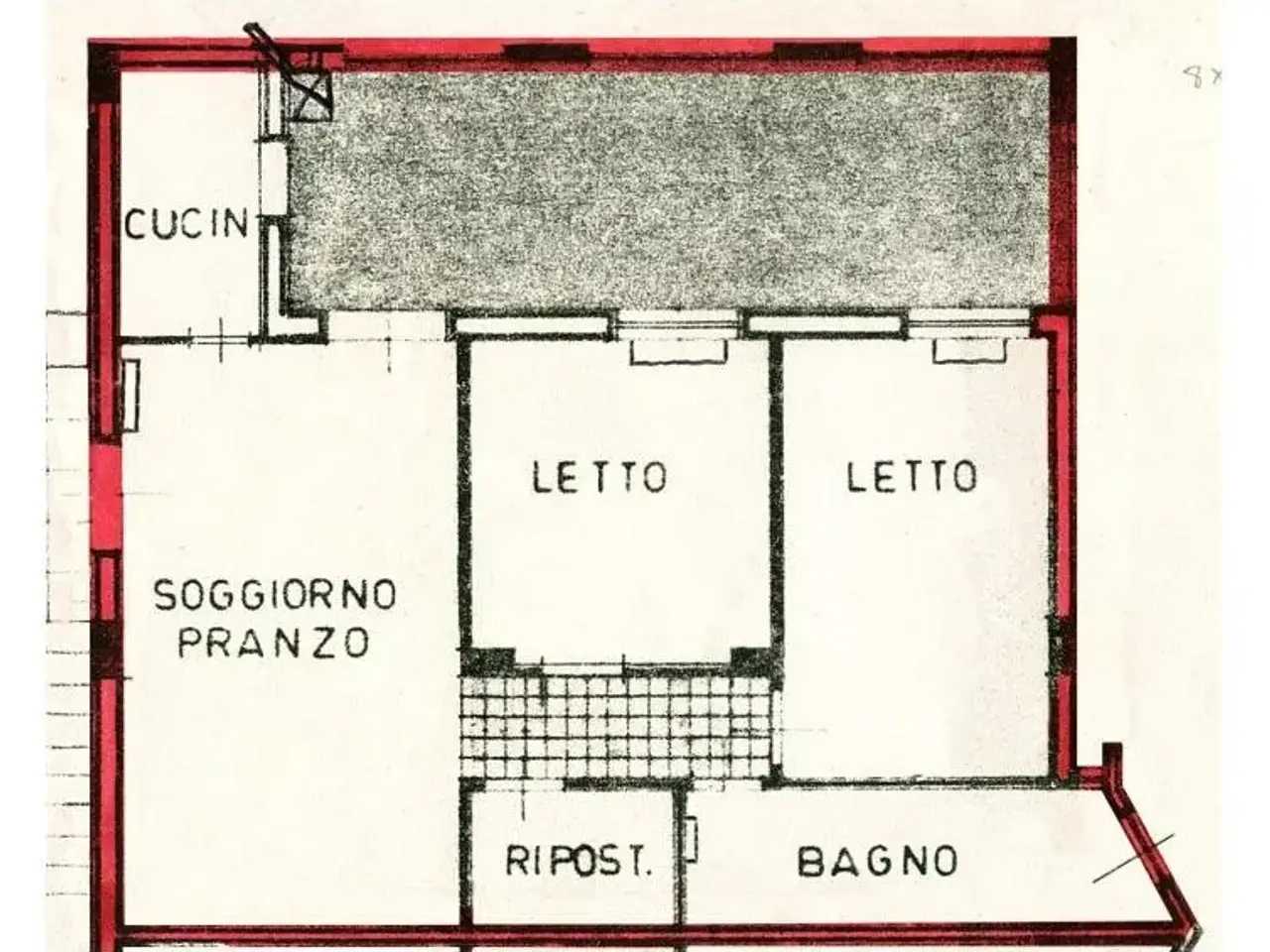 Trilocale in vendita, Via Atena 17, Bernalda - Planimetria 1