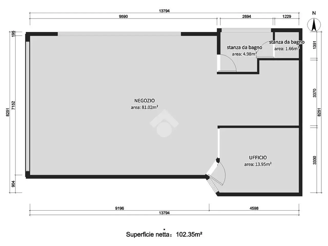 Laboratorio in Via Convento 22, Gardone Val Trompia, {3} - Planimetria 1