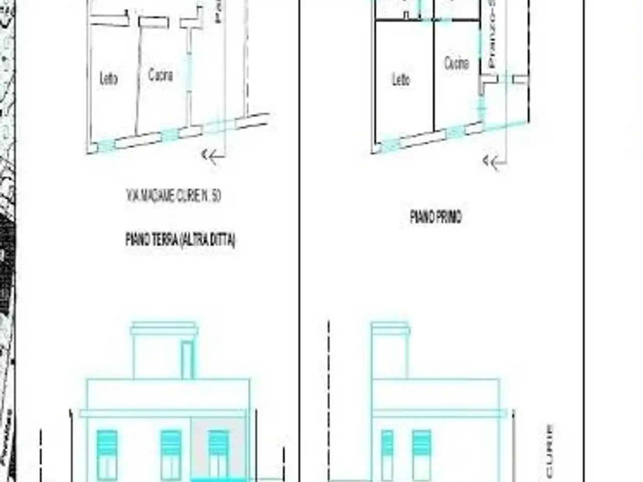 Quadrilocale in vendita, Via Madame Curie 50, Scicli - Planimetria 1