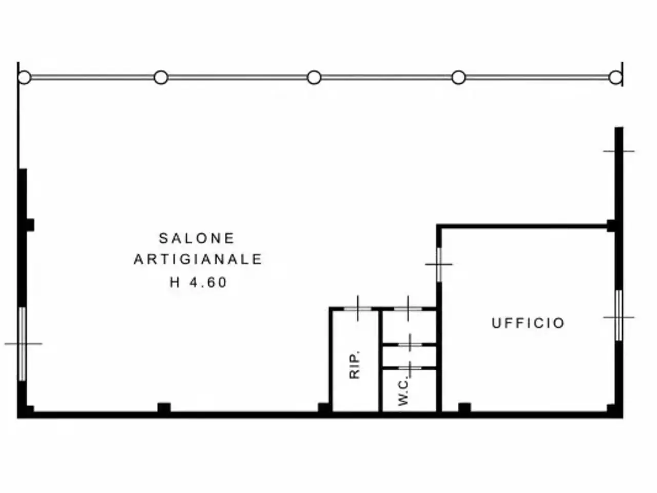 Capannone in Via Roma 38, Sandigliano, {3} - Planimetria 1