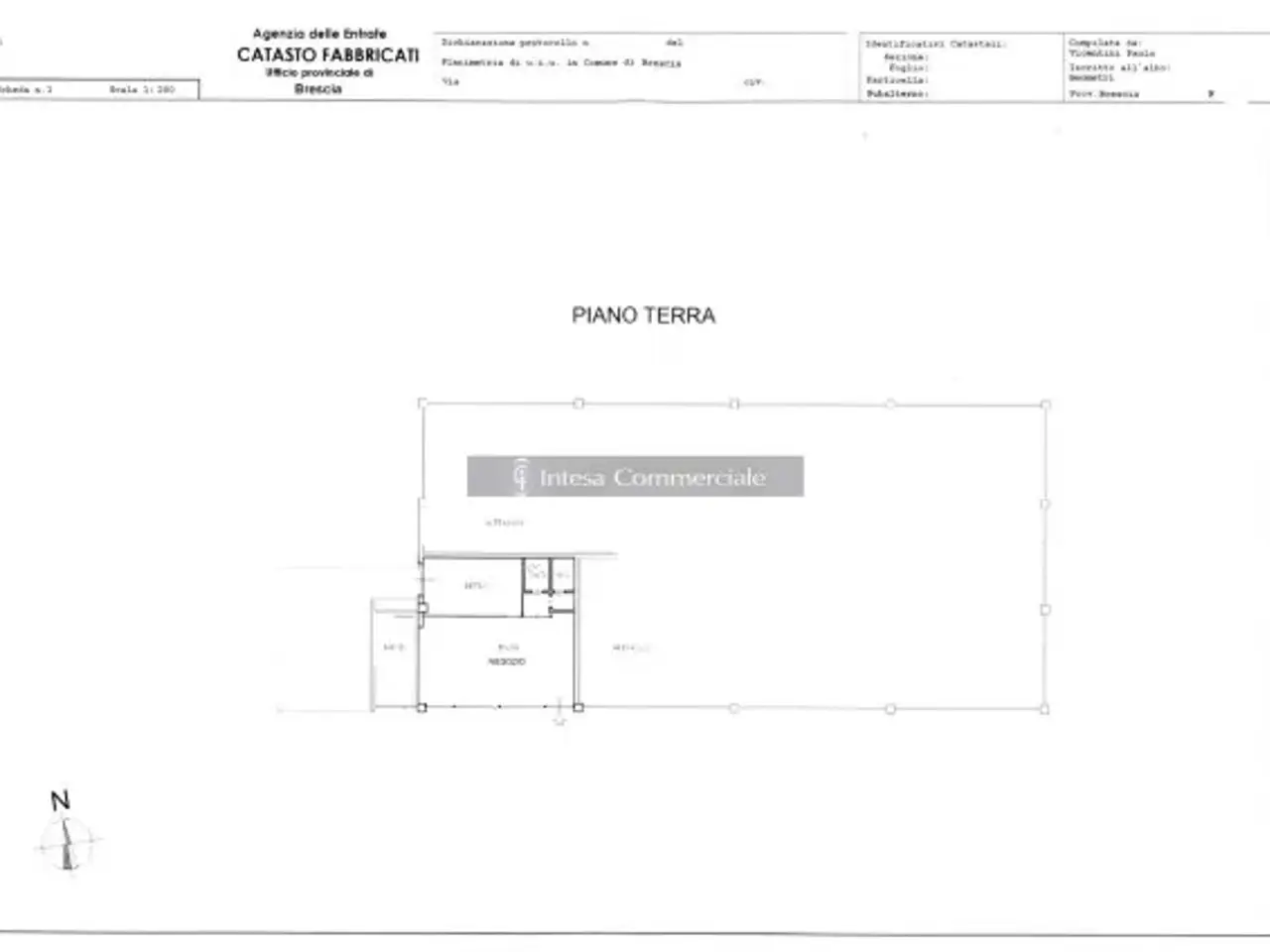 Negozio in , Brescia, {3} - Planimetria 1