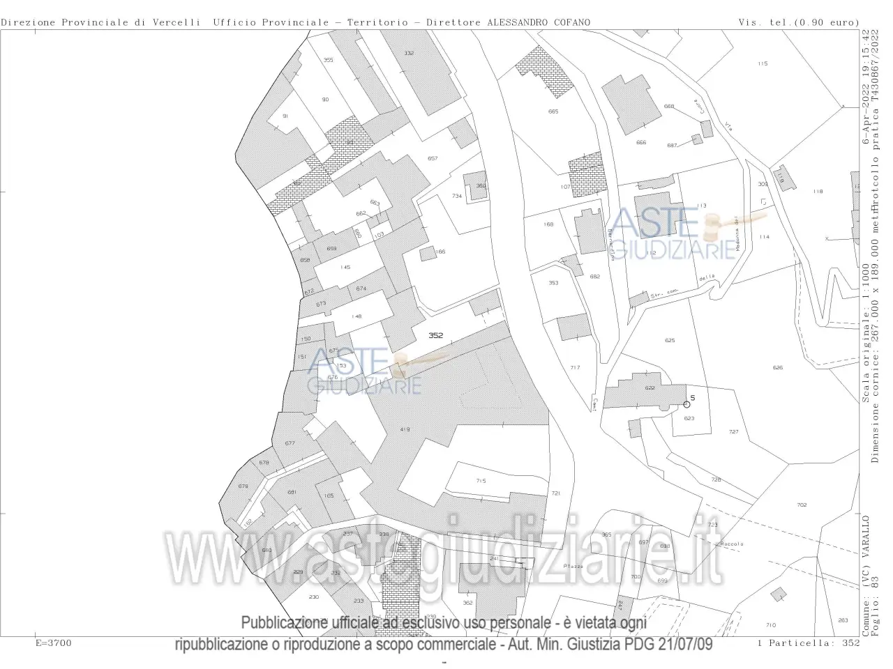 Garage in Via Don Giuseppe Maio, 22, 13019 Varallo Vc, Italia 22, Varallo, {3} - Planimetria 1