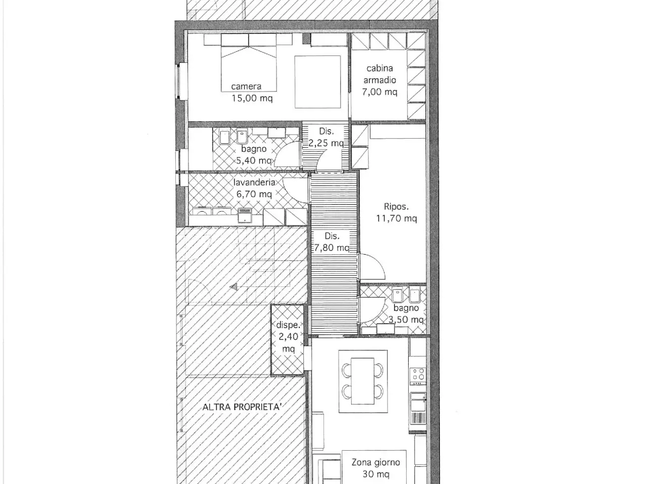 Locale commerciale in , Ponsacco, {3} - Planimetria 1