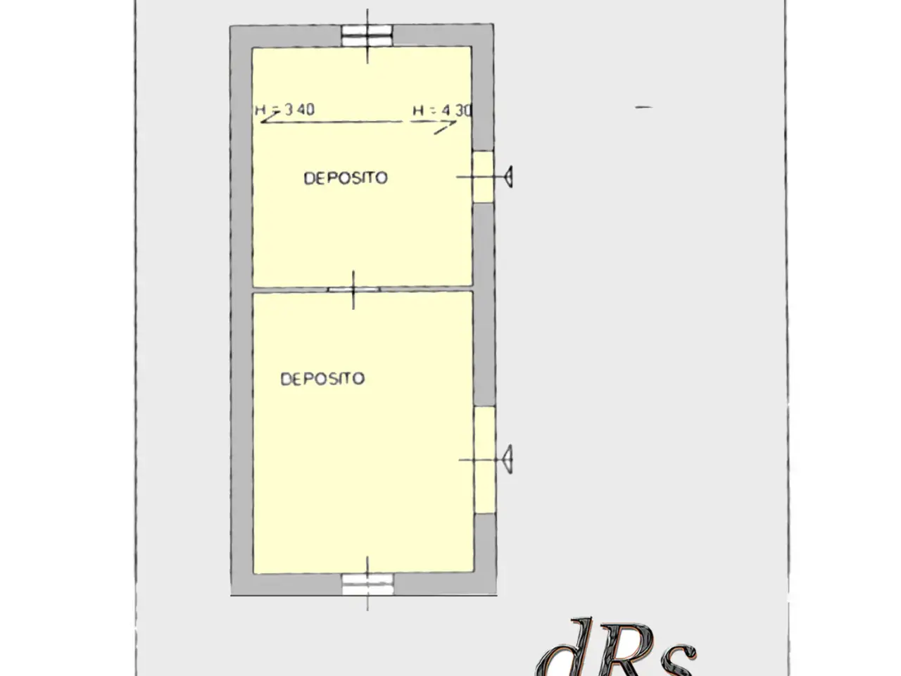 Azienda agricola in Via Giasone, Pisticci, {3} - Planimetria 1