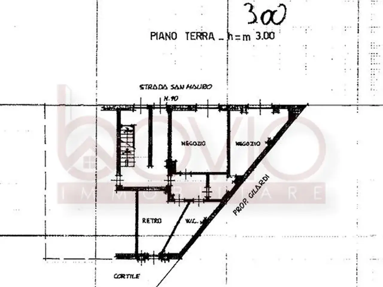 Negozio in Strada San Mauro N°90, Torino, {3} - Planimetria 1