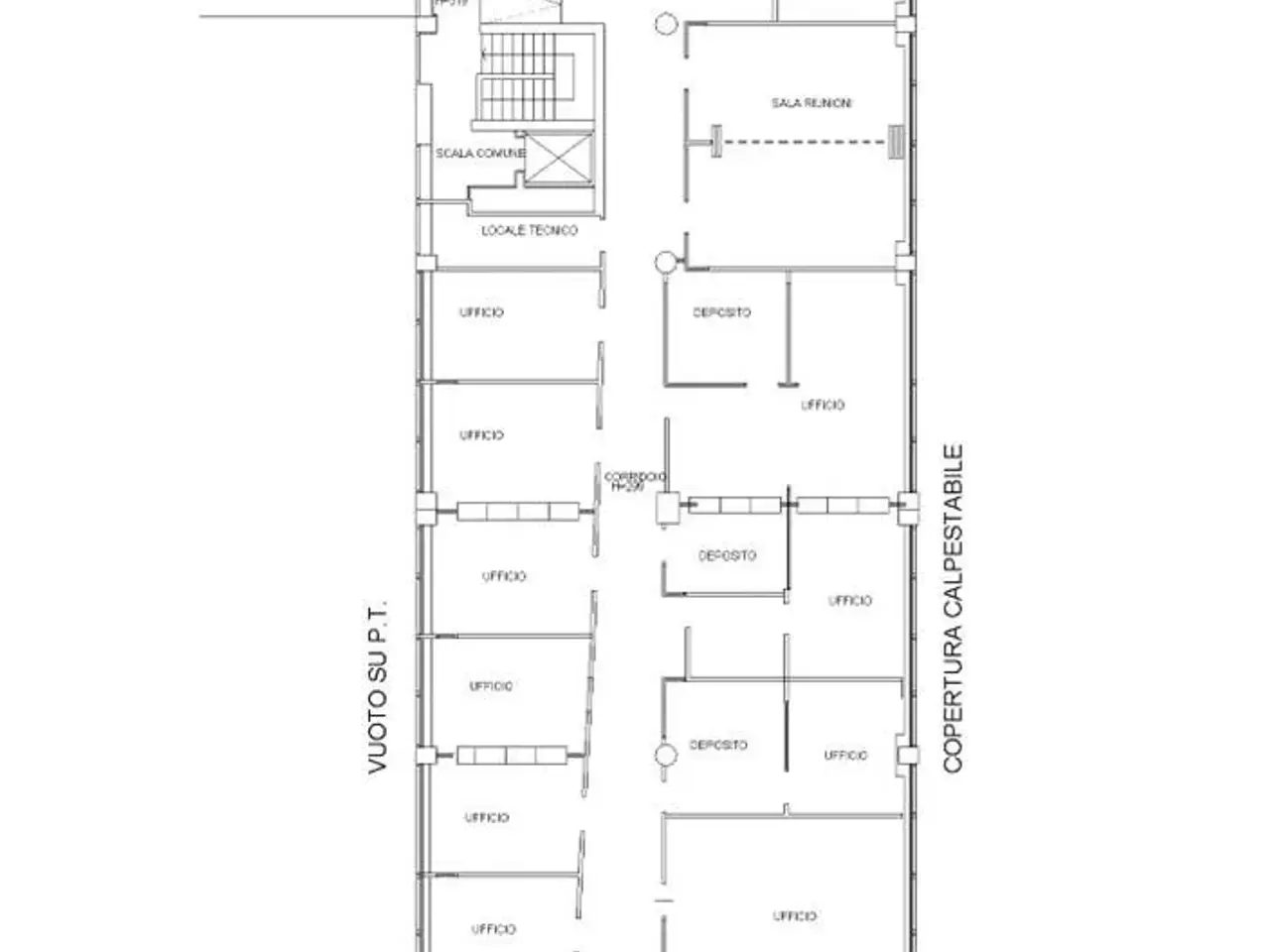 Ufficio in Via Matteotti 62, Cinisello Balsamo, {3} - Planimetria 1