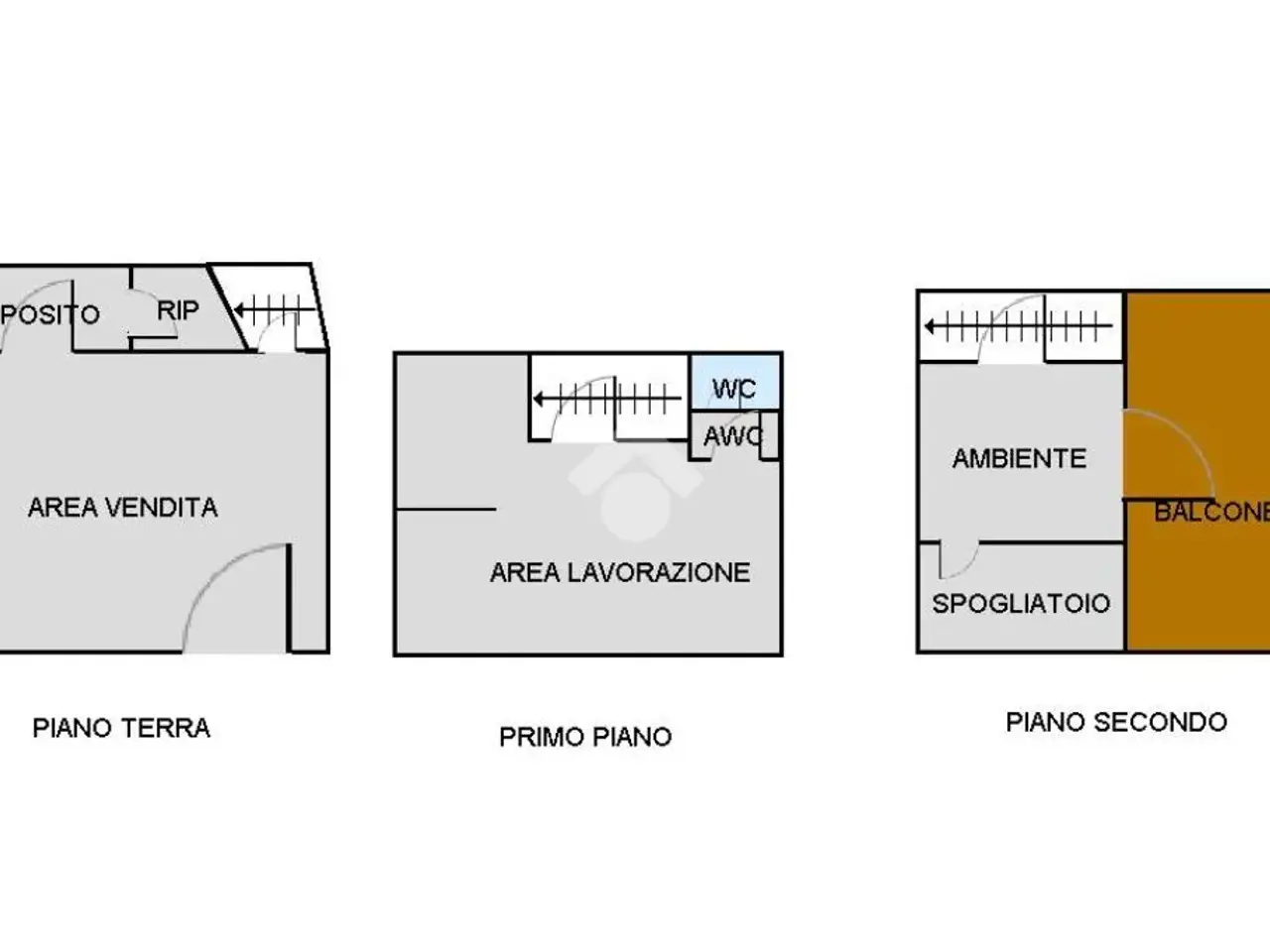 Negozio in Piazza Pittore Renda 51, Alcamo, {3} - Planimetria 1