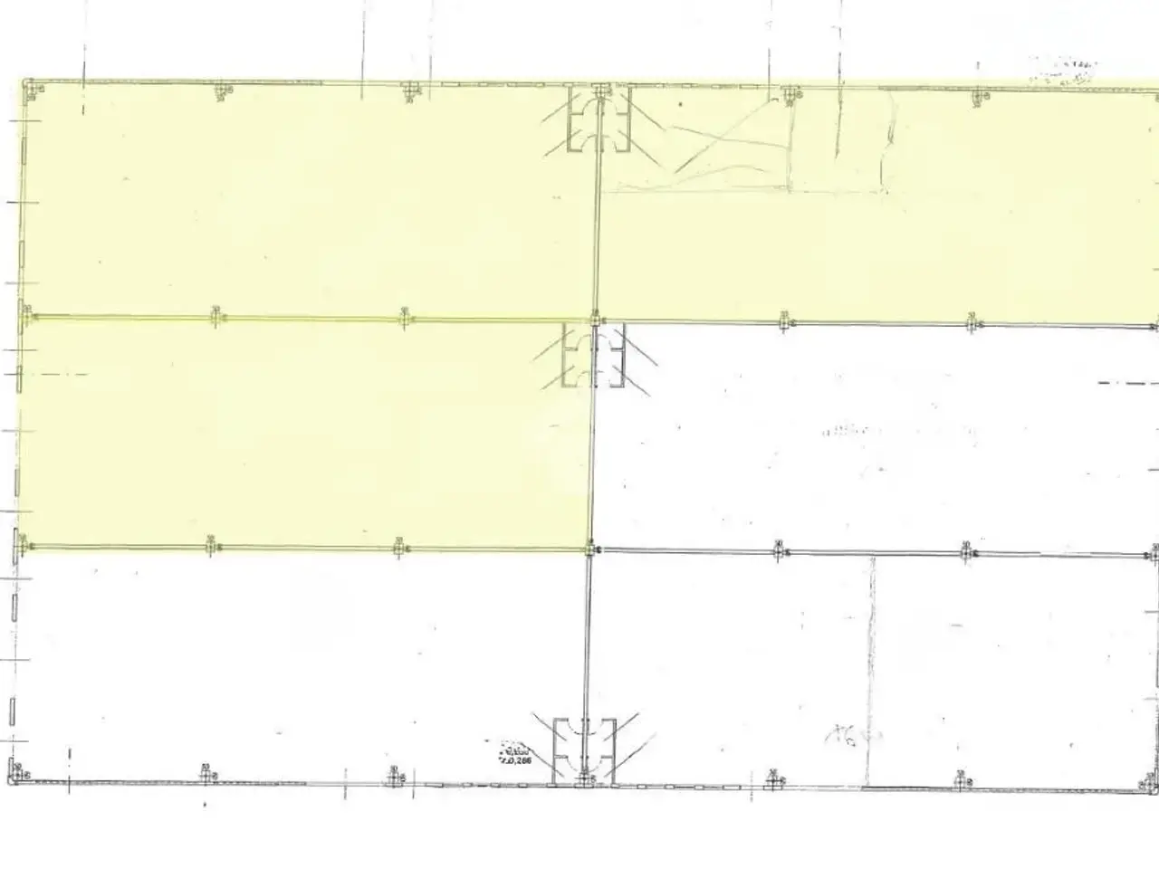 Capannone in Via Pian di Vico 17, Novafeltria, {3} - Planimetria 1