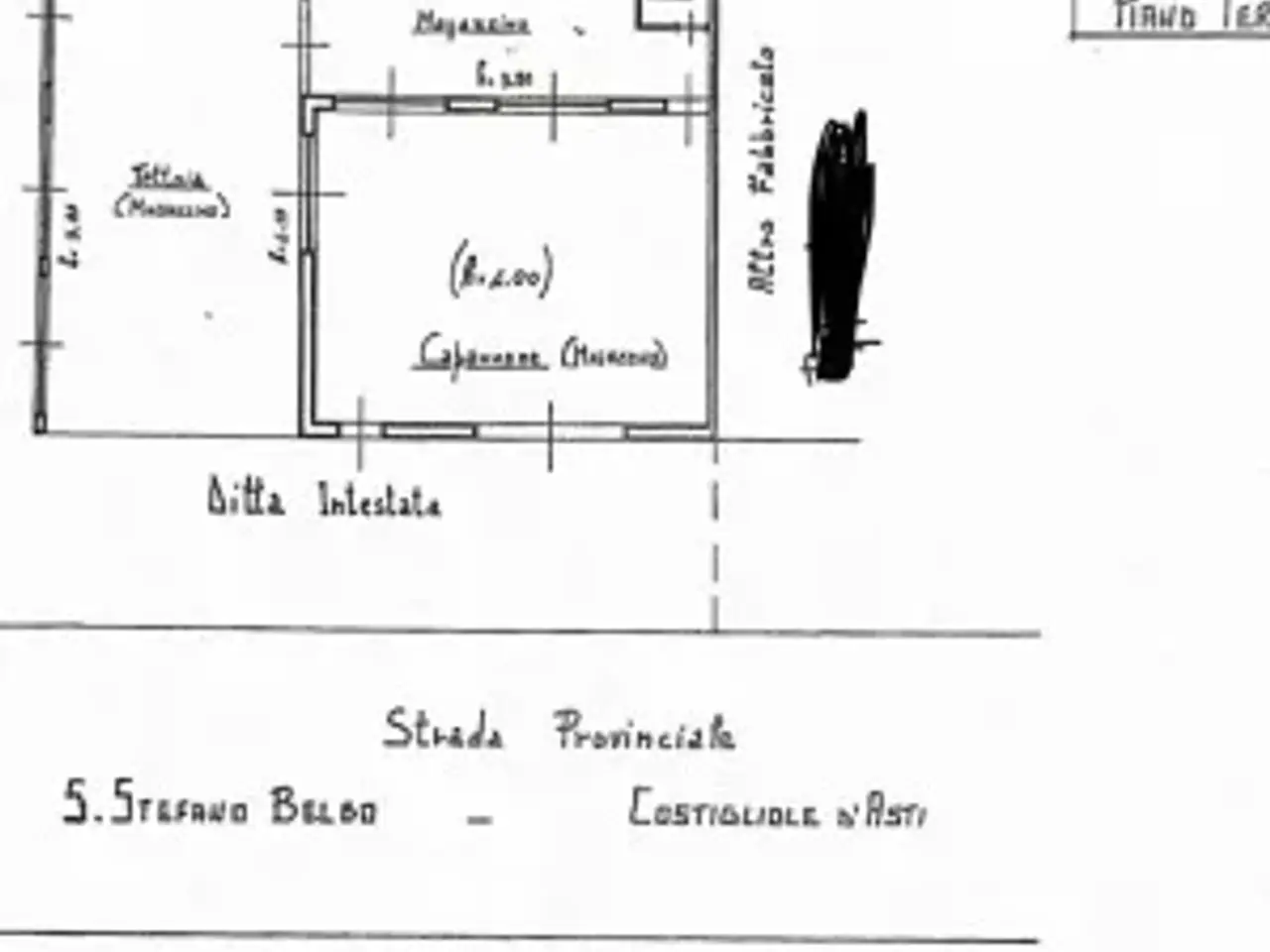 Magazzino in Via Alba, Santo Stefano Belbo, {3} - Planimetria 1