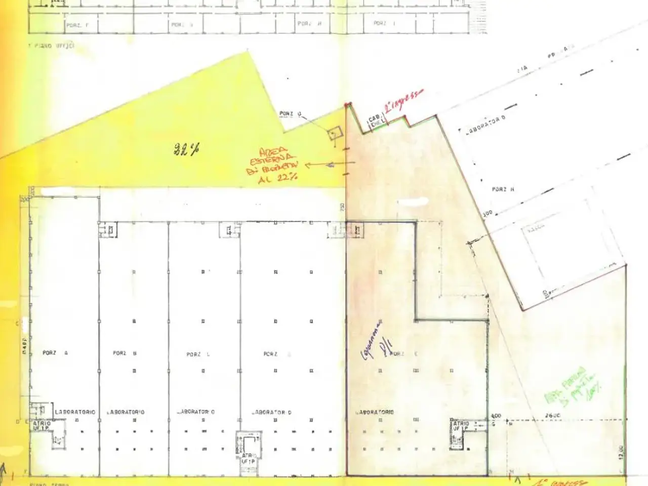 Capannone in V.Le Valassina 320, Lissone, {3} - Planimetria 1