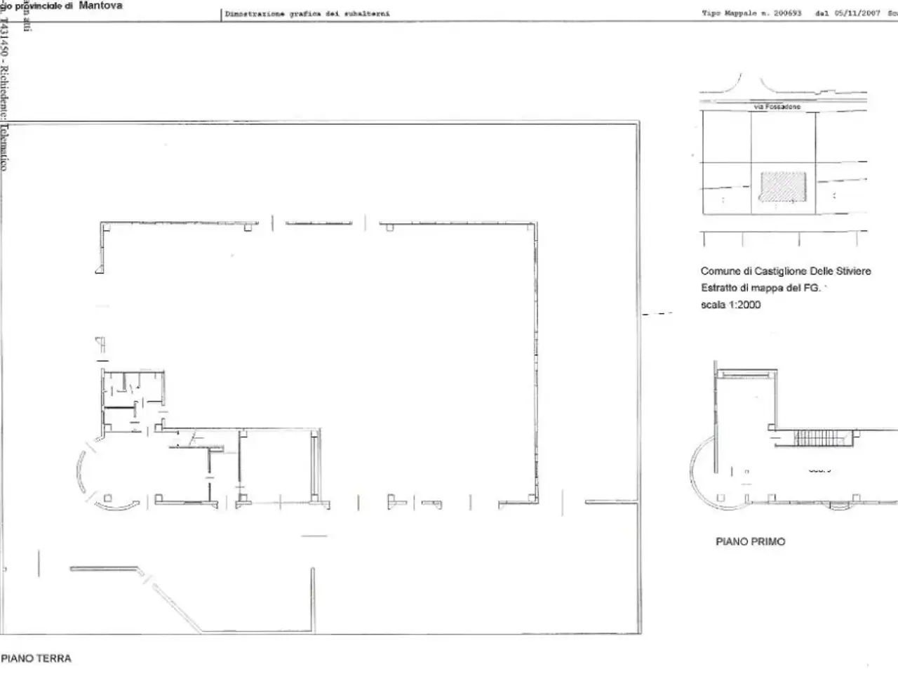 Capannone in Via dell'Impresa 24, Castiglione Delle Stiviere, {3} - Planimetria 1