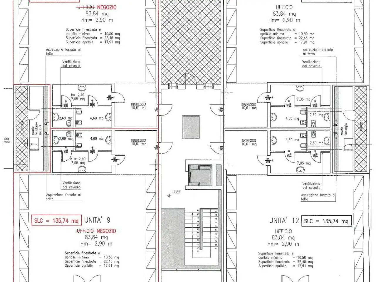 Negozio in Via Noalese 61, Treviso, {3} - Planimetria 1
