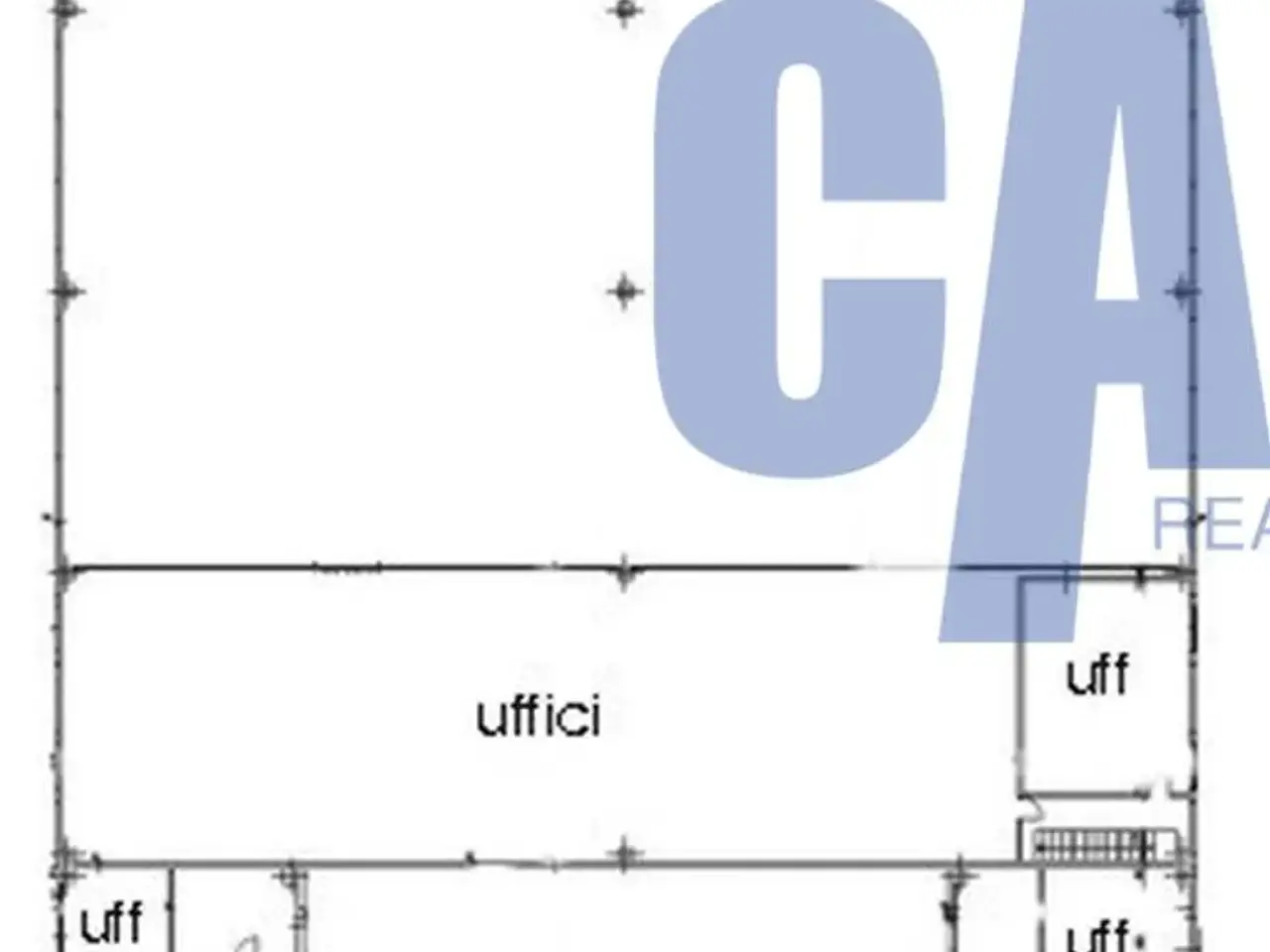 Ufficio in Via Bindelera, Brugherio, {3} - Planimetria 1