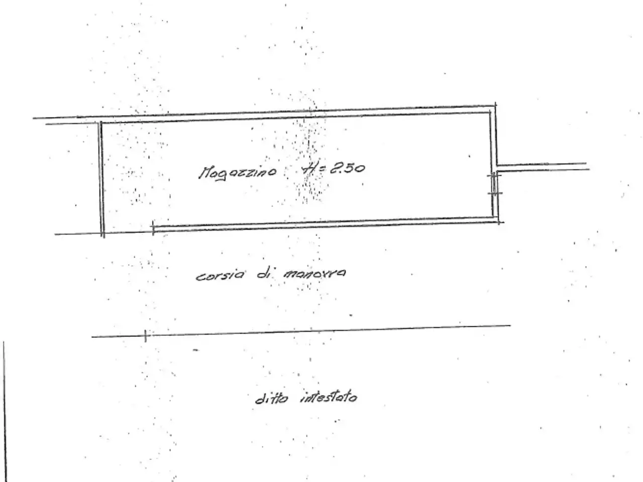 Magazzino in Stradella Lobbia 9/11, Verona, {3} - Planimetria 1