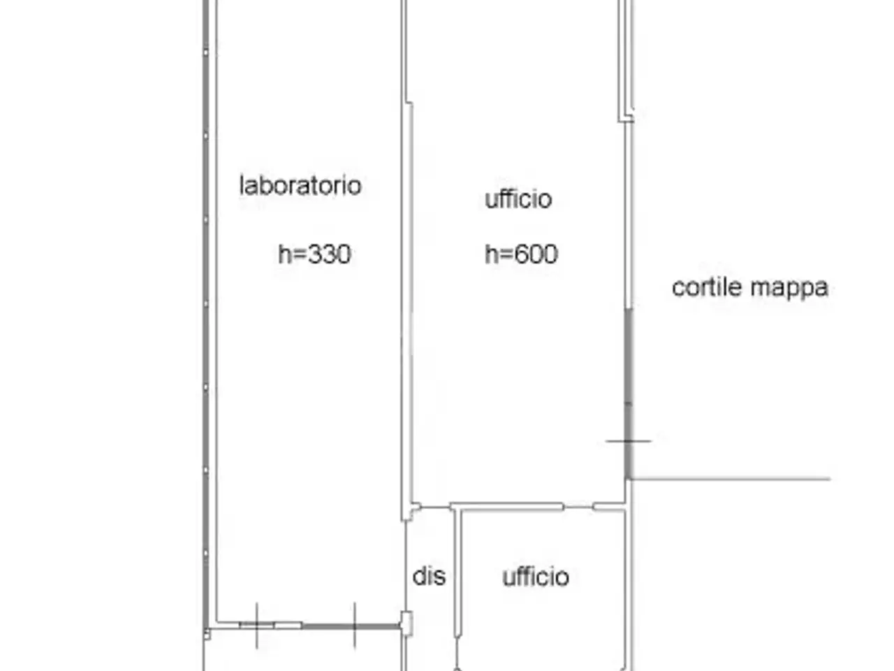 Capannone in Via Liberta, Lazzate, {3} - Planimetria 1