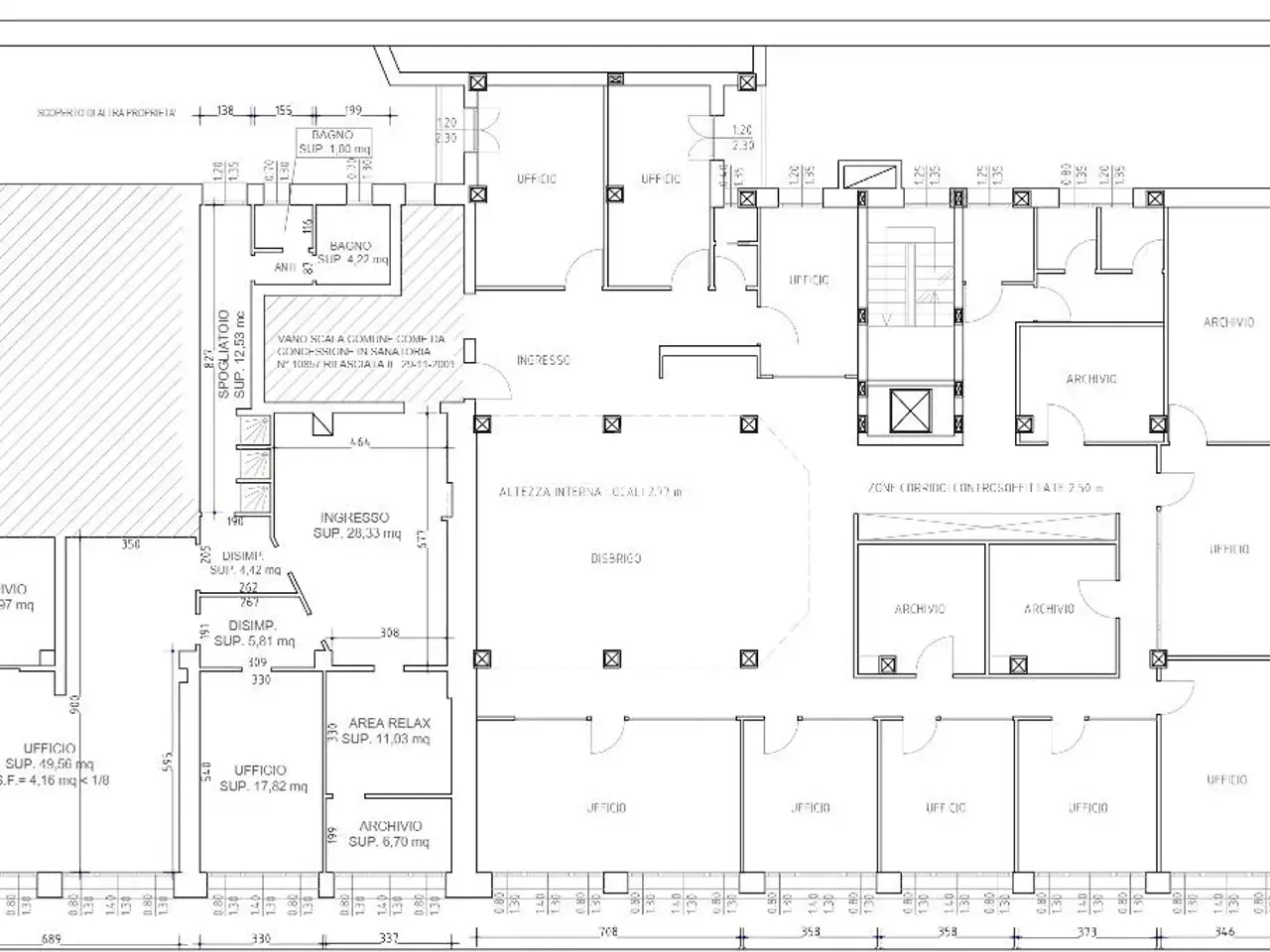 Ufficio in Via l. Einaudi 74, Venezia, {3} - Planimetria 1