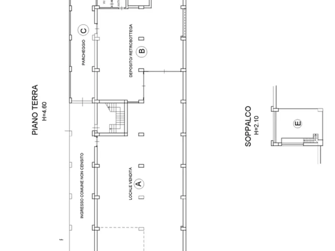 Negozio in Via Statale 238, Pace Del Mela, {3} - Planimetria 1