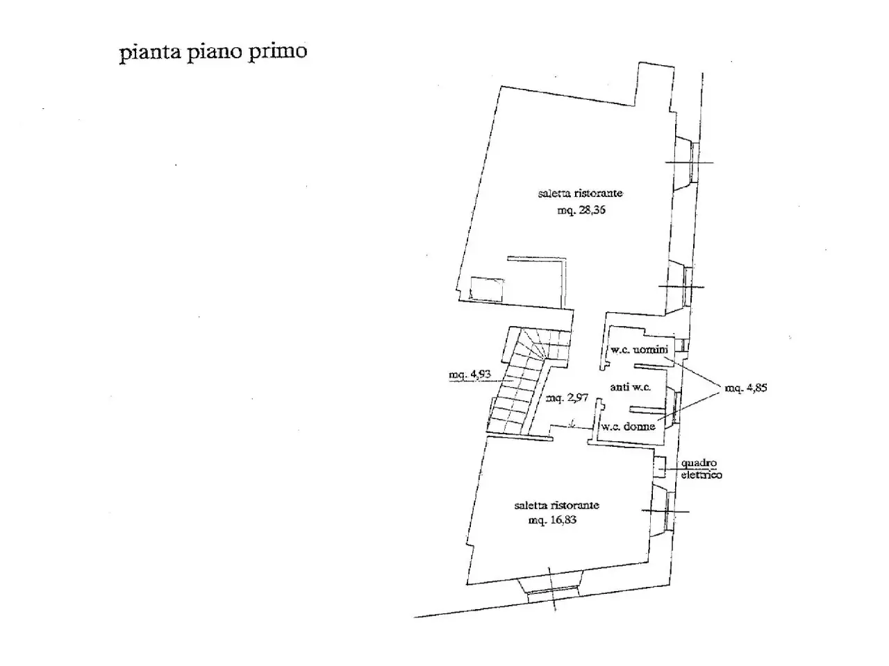 Ristorante in , Siena, {3} - Planimetria 1