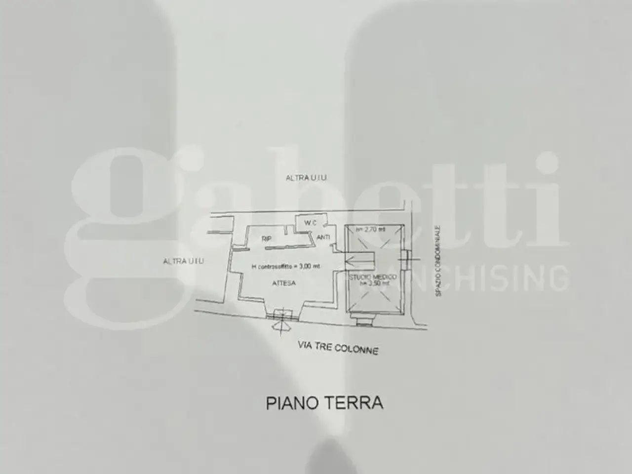 Ufficio in Via Tre Colonne, Terni, {3} - Planimetria 1