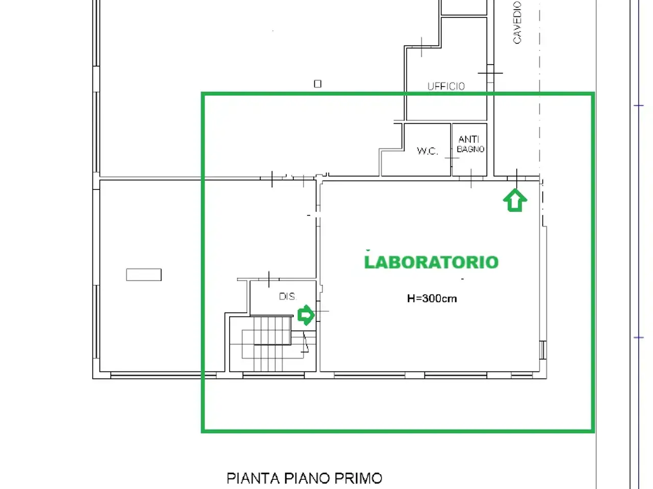 Ufficio in , Lucca, {3} - Planimetria 1