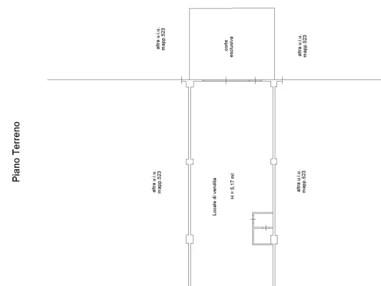 Capannone in Via Piave, Vado Ligure, {3} - Planimetria 1