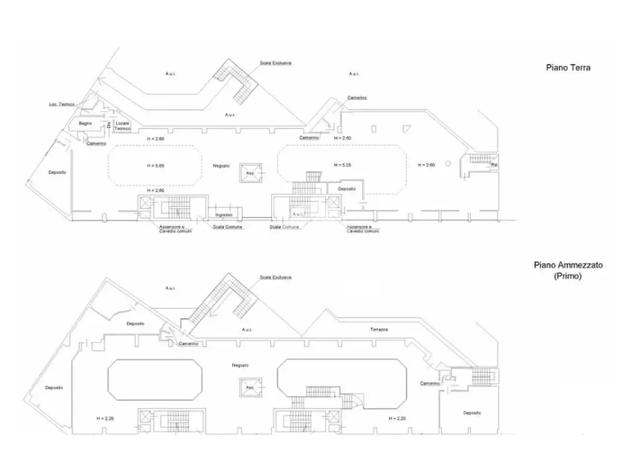 Ufficio in Via dei Mille 45, Brescia, {3} - Planimetria 1