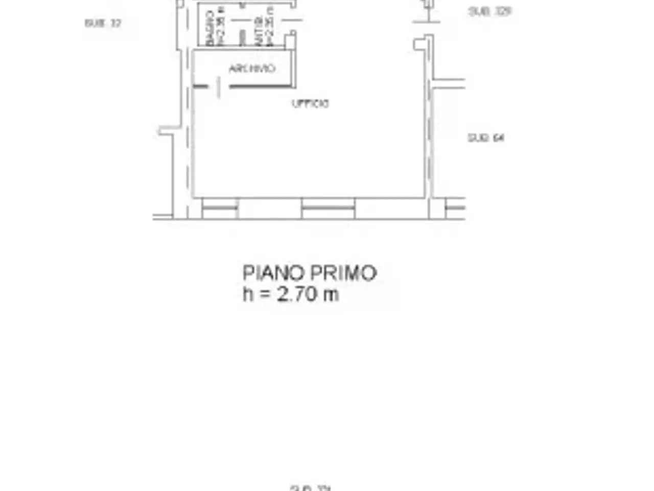 Ufficio in Stradello Conrad Marca Relli 3, Parma, {3} - Planimetria 1