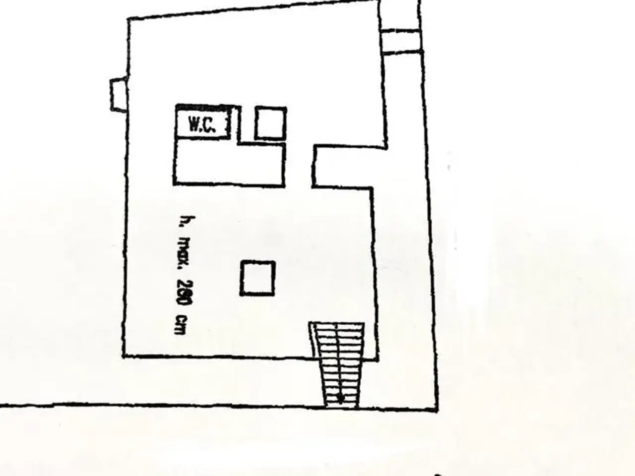 Negozio in Via della Mosca  17r, Firenze, {3} - Planimetria 1