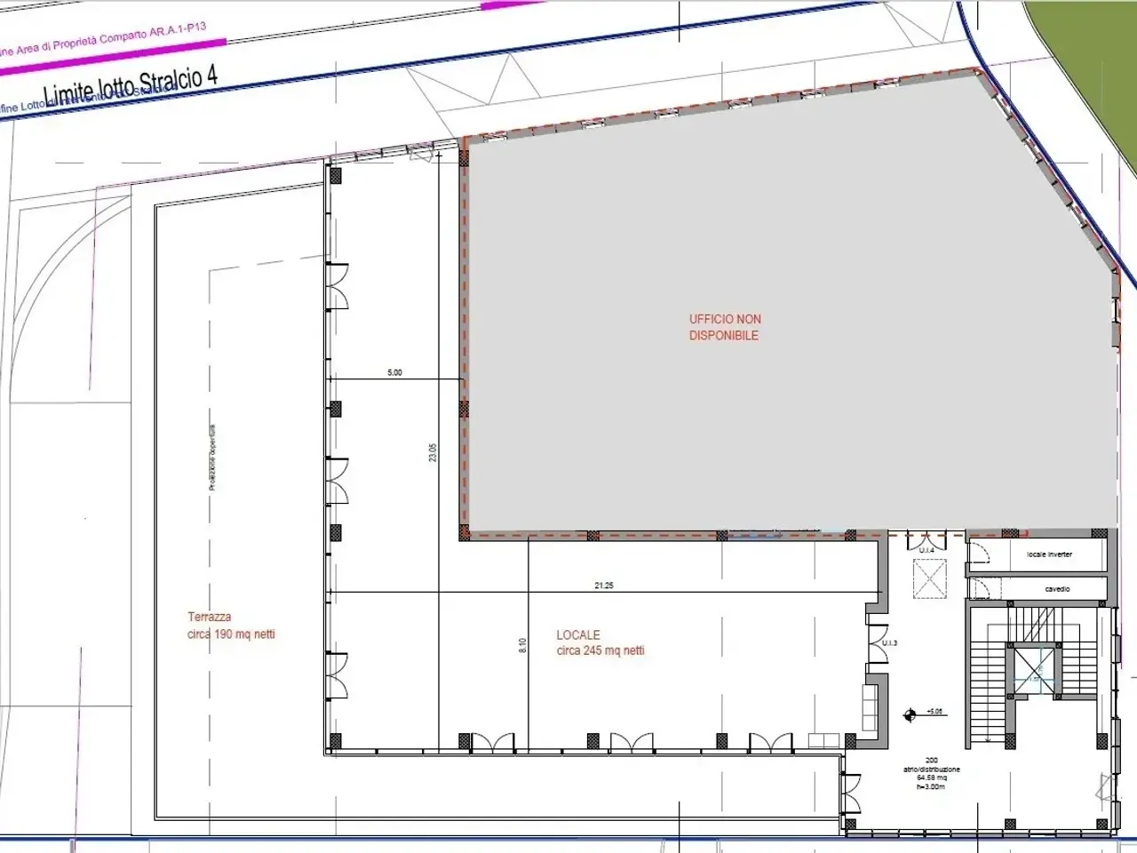 Negozio in Via Emilia, San Lazzaro Di Savena, {3} - Planimetria 1