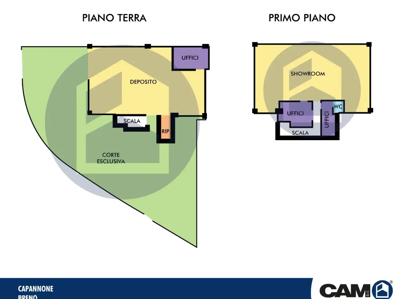 Capannone in Via Leonardo da Vinci Breno (Bs), Breno, {3} - Planimetria 1