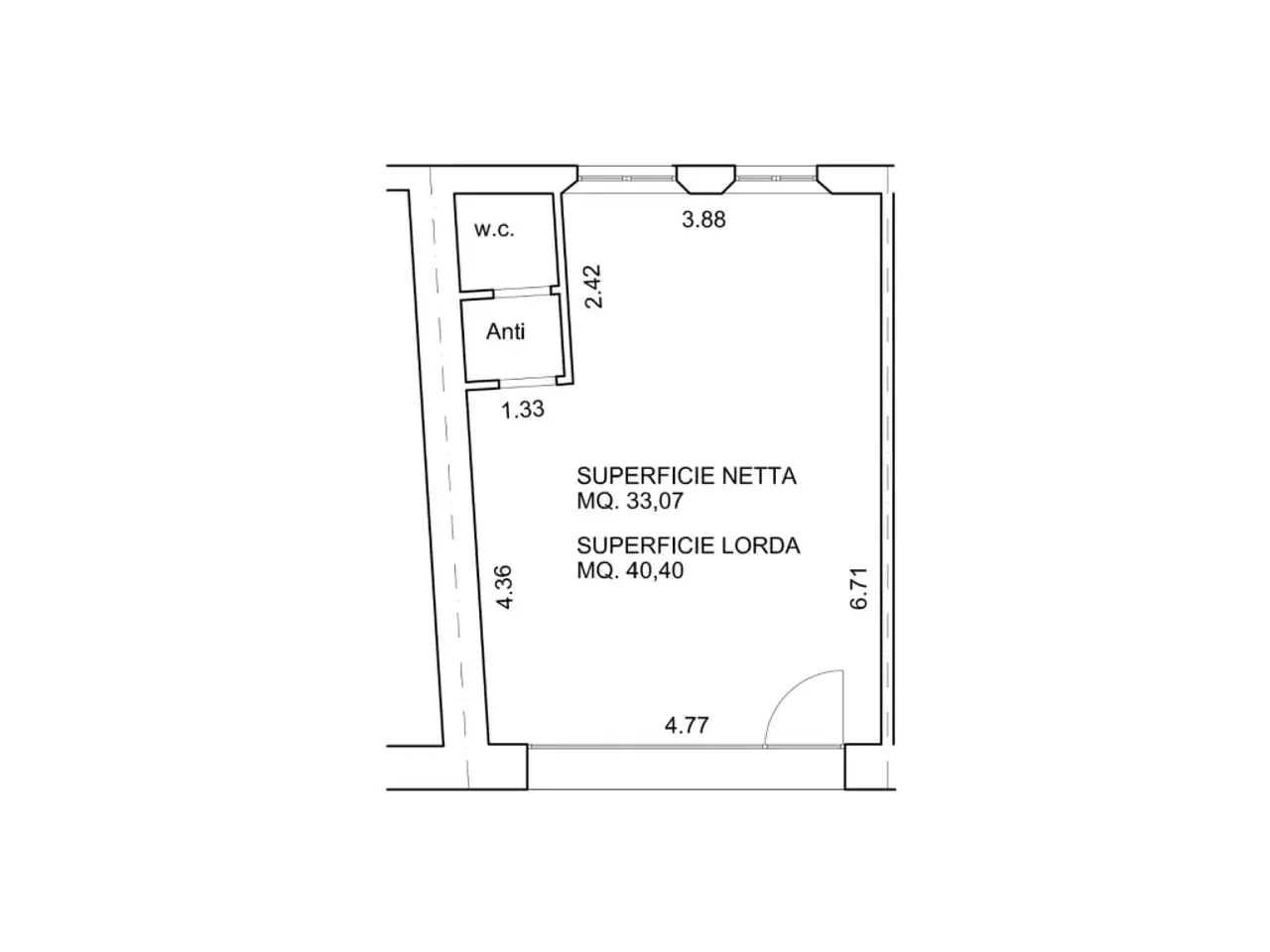 Negozio in , Rimini, {3} - Planimetria 1
