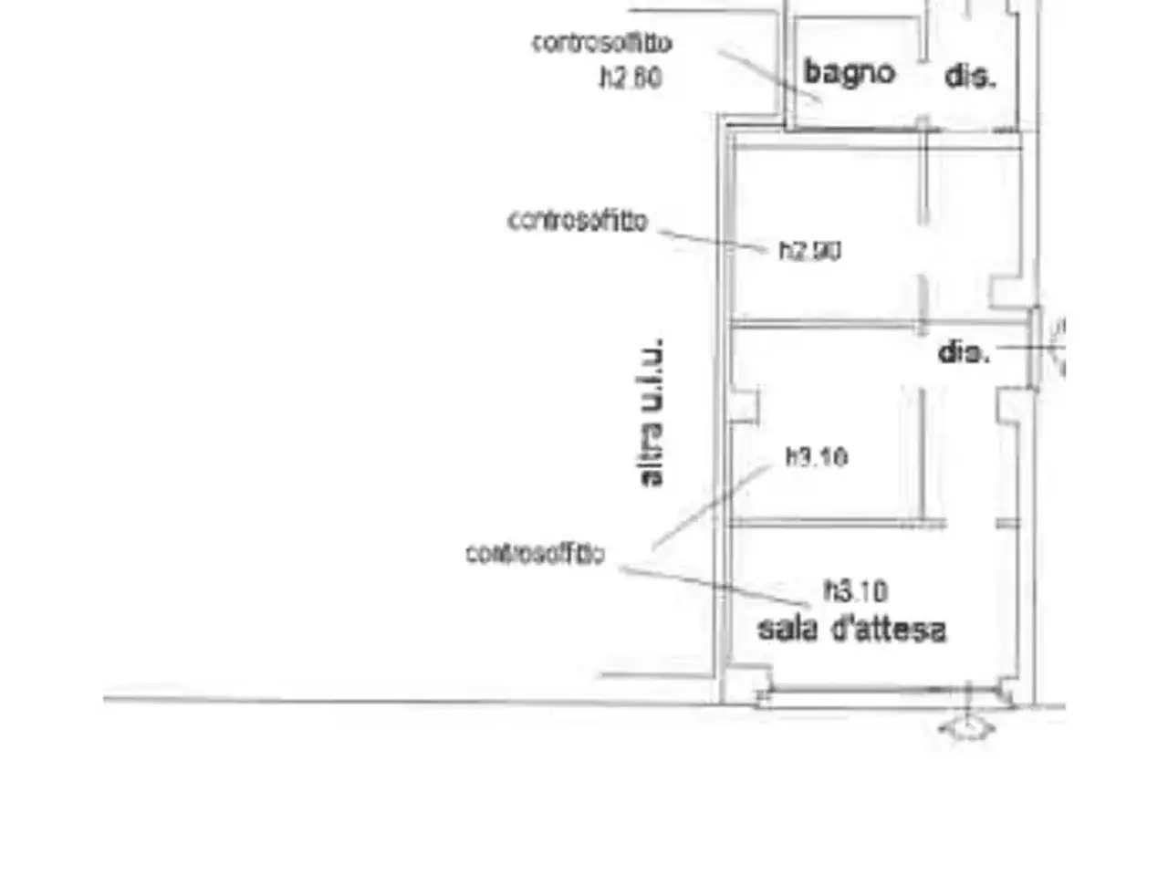 Negozio in Viale della Repubblica 70, Lissone, {3} - Planimetria 1