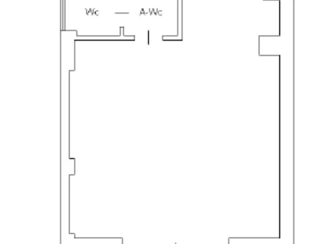 Negozio in Via della Magliana Nuova 154, Roma, {3} - Planimetria 1