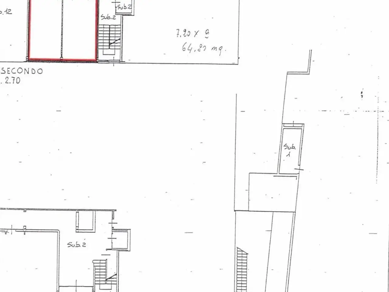 Ufficio in , Bergamo, {3} - Planimetria 1