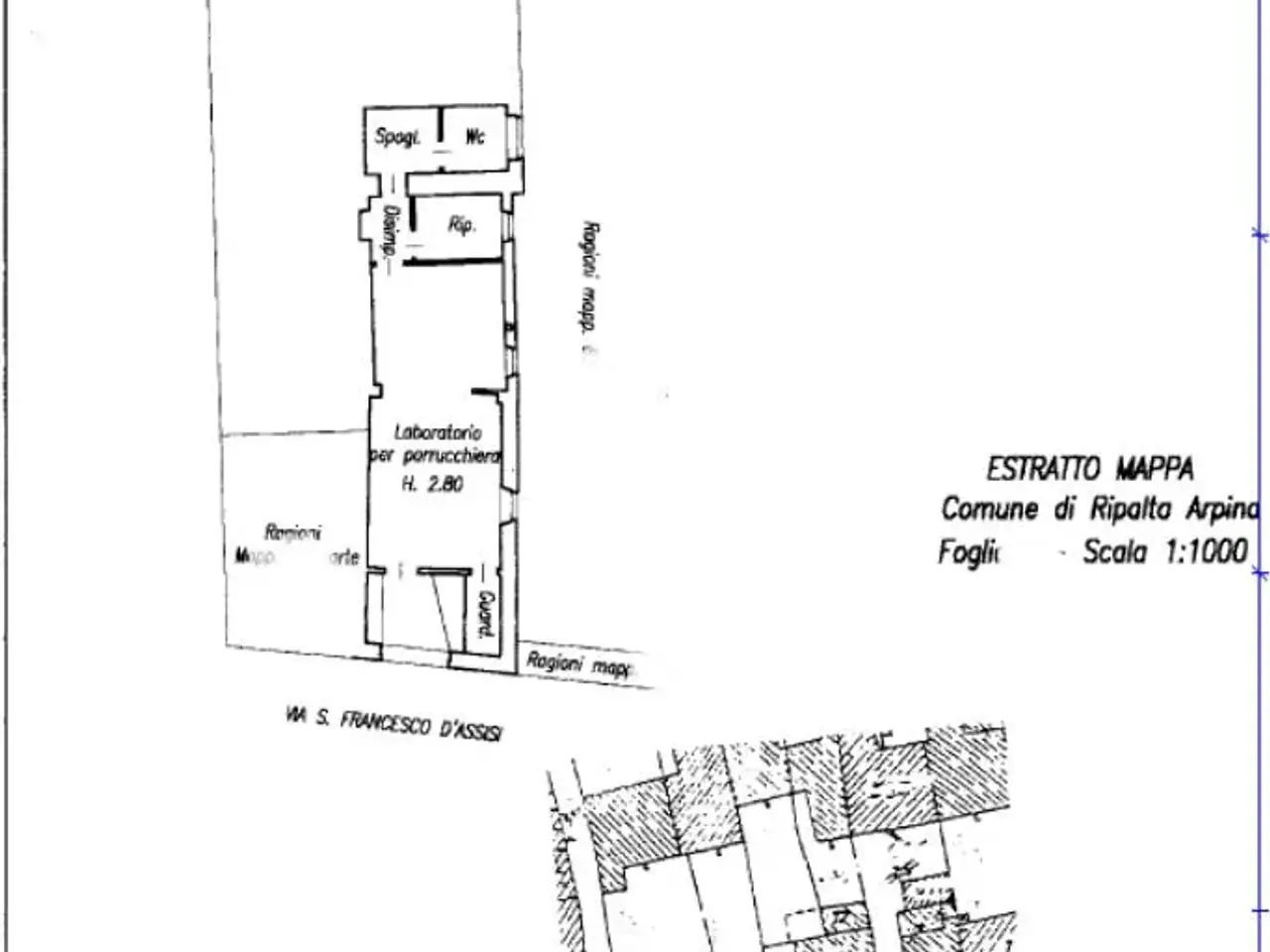 Laboratorio in Via S. Francesco d'Assisi 36, Ripalta Arpina, {3} - Planimetria 1